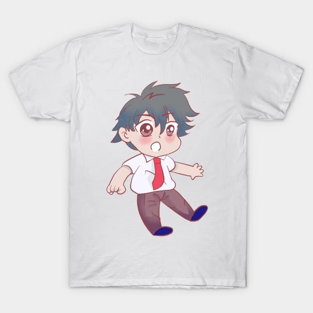 cute boy #005 T-Shirt by cutequokka